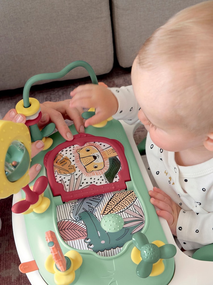 Mamas & Papas Eucalyptus Mamas & Papas Baby Snug Floor Seat and Activity Tray - Image 2 of 9
