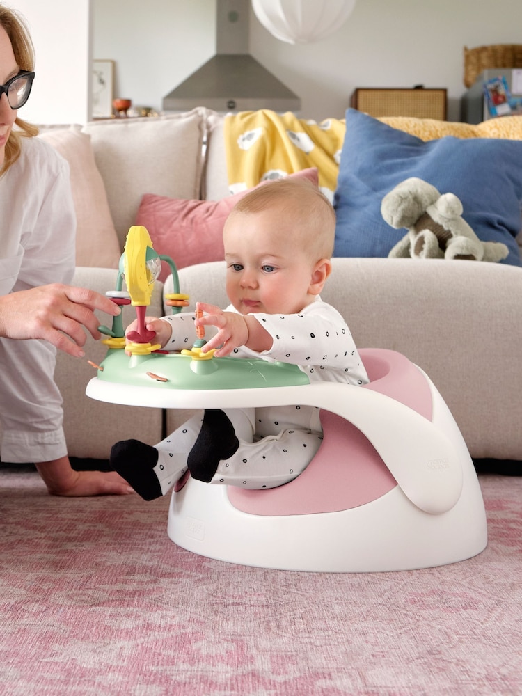 Mamas & Papas Blossom Mamas & Papas Baby Snug Floor Seat and Activity Tray - Image 2 of 9