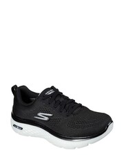Skechers Black GOwalk Hyper Burst Womens Shoes - Image 3 of 4