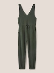 White Stuff Green Jersey Lainey Jumpsuit - Image 4 of 6