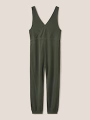 White Stuff Green Jersey Lainey Jumpsuit - Image 5 of 6