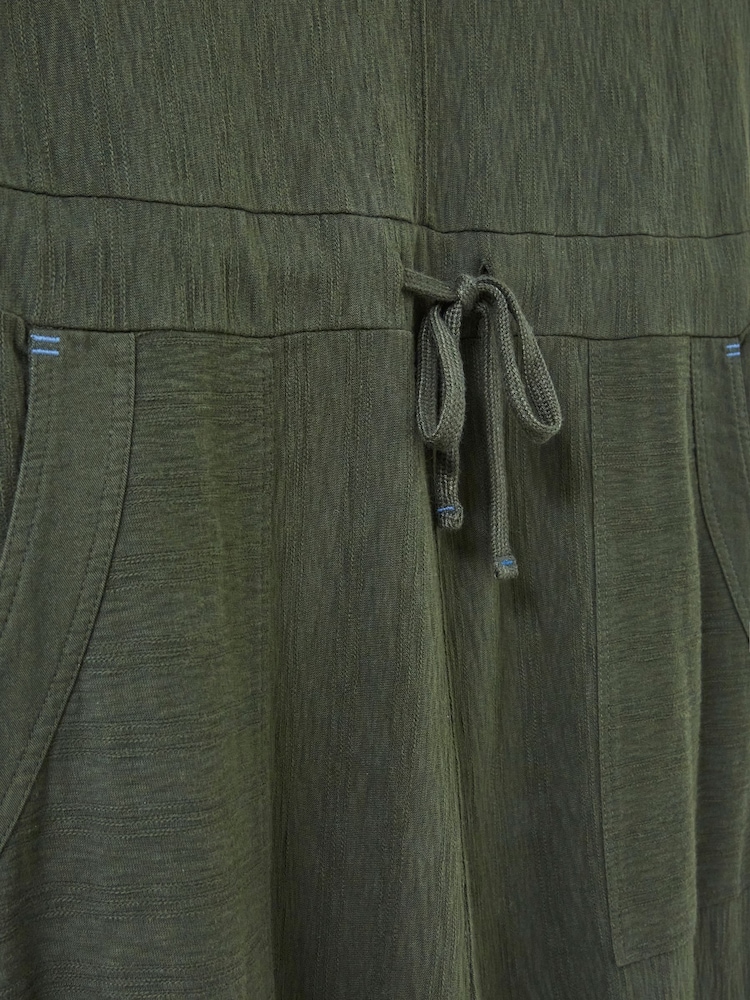 White Stuff Green Jersey Lainey Jumpsuit - Image 6 of 6