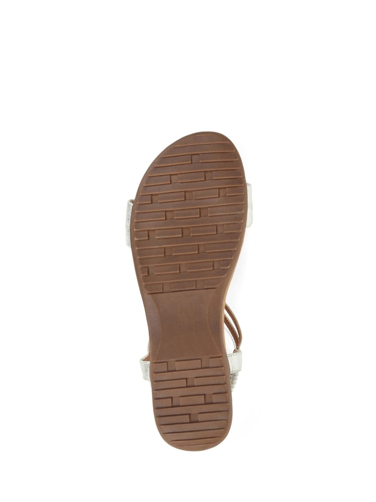 Weiß - Pavers – flache Riemchensandalen - Bild 6 von 6 Weiß - Pavers – flache Riemchensandalen - Bild 6 von 6