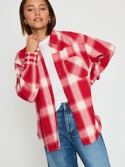 Anthropologie Cotton Long Sleeve Check Shirt - صورة 3 من 5