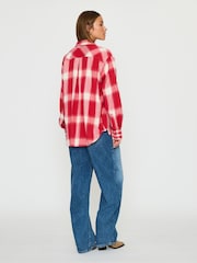 Anthropologie Cotton Long Sleeve Check Shirt - صورة 5 من 5