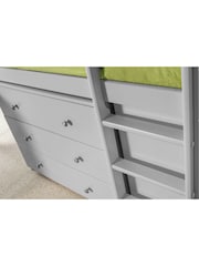 Julian Bowen Grey Roxy Bunk Bed - Image 4 of 4