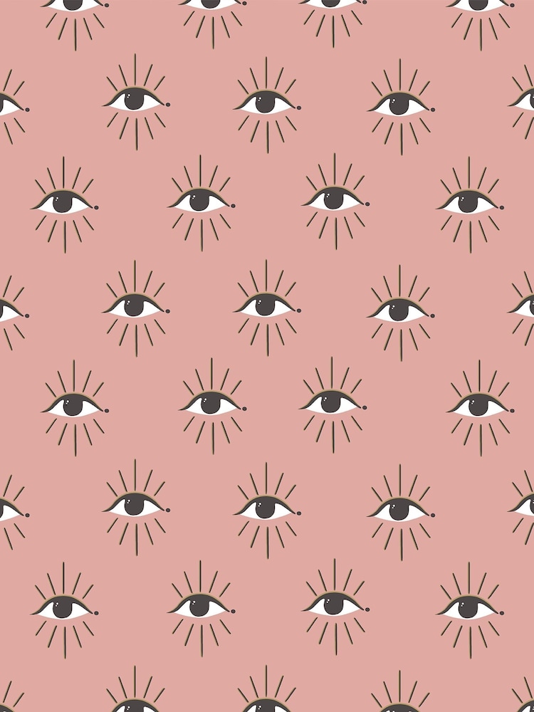 Furn Blush Pink Theia Abstract Foil Wallpaper - Image 3 of 3