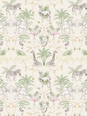 furn. Natural Serengeti Animals Wallpaper - Image 3 of 3