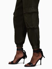 AllSaints Green Frieda TENCEL™ Trousers - Image 5 of 7