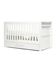 Mamas & Papas White Wash Franklin Cot Bed - Image 4 of 7