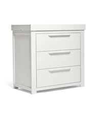 Mamas & Papas White Wash Franklin Dresser Changer - Image 3 of 4