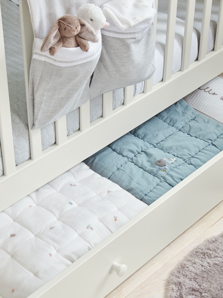 Mamas & Papas Pure White Mia Cot Bed - Image 2 of 6