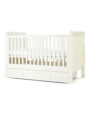Mamas & Papas Pure White Mia Cot Bed - Image 5 of 6