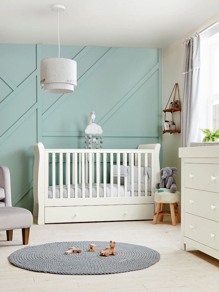 Mamas & Papas White Mia 2 Piece Furniture Set - Image 1 of 2