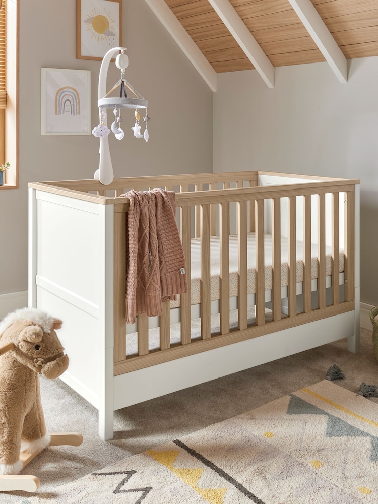 Mamas & Papas White Harwell Cot Bed - Image 2 of 8