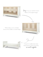 Mamas & Papas White Harwell Cot Bed - Image 4 of 8