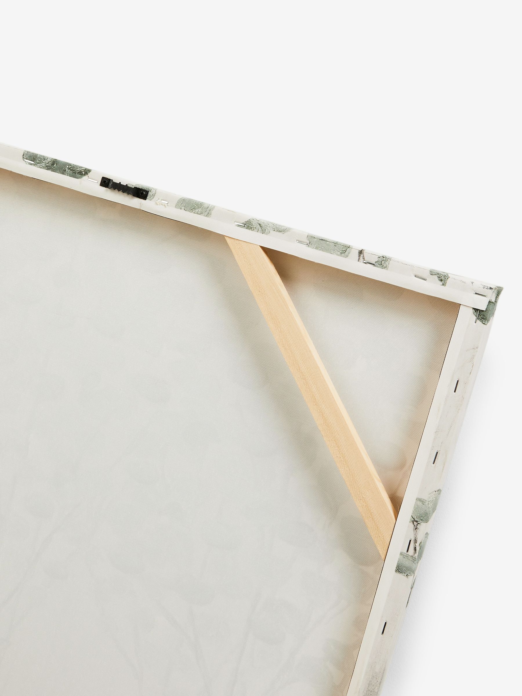 Buy Sage Green Large Trees Landscape Canvas Wall Art from Next Ireland