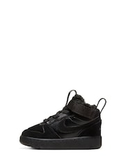 Nike Black Court Borough Mid Infant Boots - Image 4 of 7