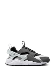 Black/Grey Huarache Run 2.0 Junior Trainers - Image 1 of 10