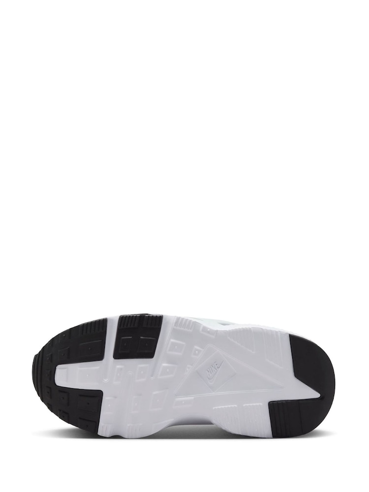 Black/Grey Huarache Run 2.0 Junior Trainers - Image 8 of 10