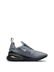Nike Grey Air Max 270 Trainers - Image 3 of 10