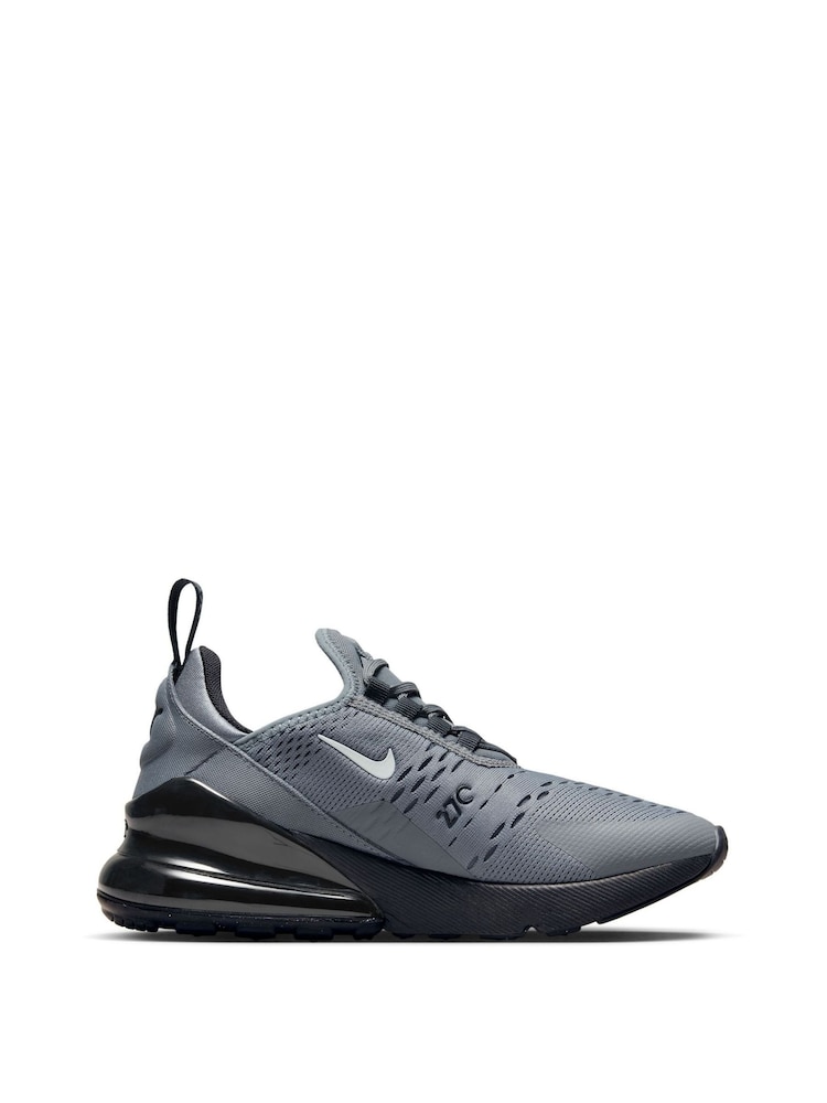 Buy Nike Grey Air Max 270 Trainers from Next Luxembourg