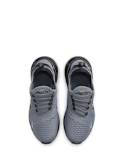 Nike Grey Air Max 270 Trainers - Image 6 of 10