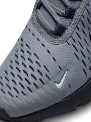 Nike Grey Air Max 270 Trainers - Image 9 of 10