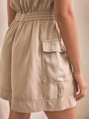 Neutral TENCEL™ Playsuit - Image 4 of 5
