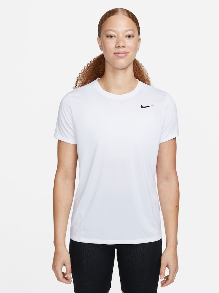 Nike White Dri-FIT T-Shirt - Image 1 of 4