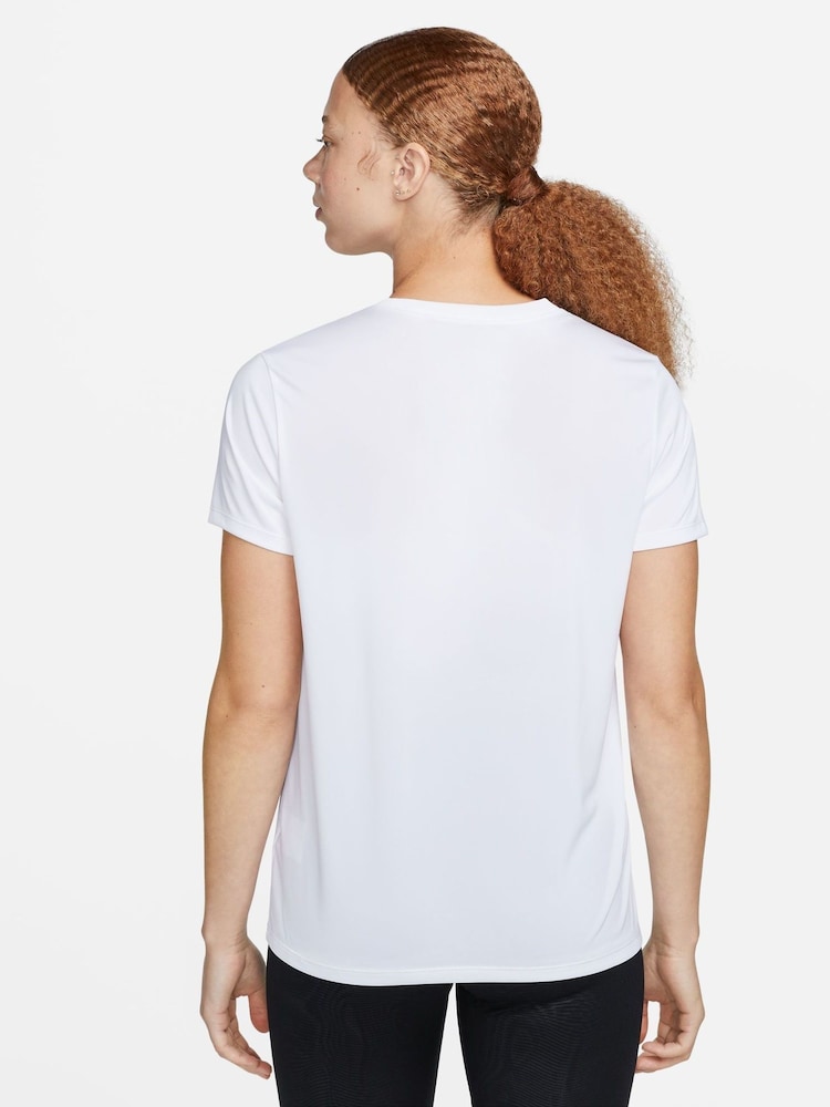 Nike White Dri-FIT T-Shirt - Image 2 of 4