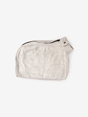 Grey Zipped Dog Drying Towel - Image 5 of 5