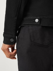 Black Denim Jacket - Image 4 of 7