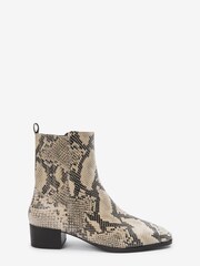 Schlangen-Print - Forever Comfort® Chelsea-Stiefel aus Leder - Bild 4 von 7