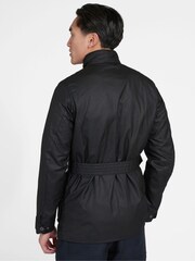 Barbour® International Slim Wax Black Jacket - Image 3 of 6