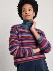 Seasalt Cornwall Natural Fruity Wool Jumper - Image 1 of 5