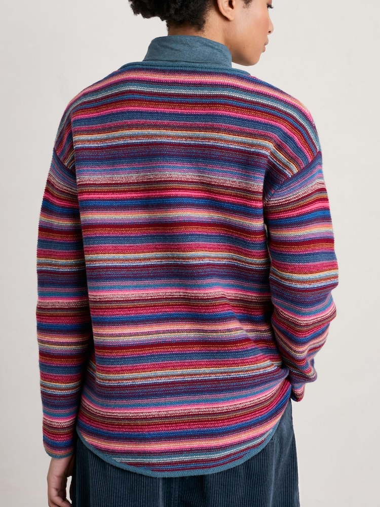 Seasalt Cornwall Natural Fruity Wool Jumper - Image 2 of 5