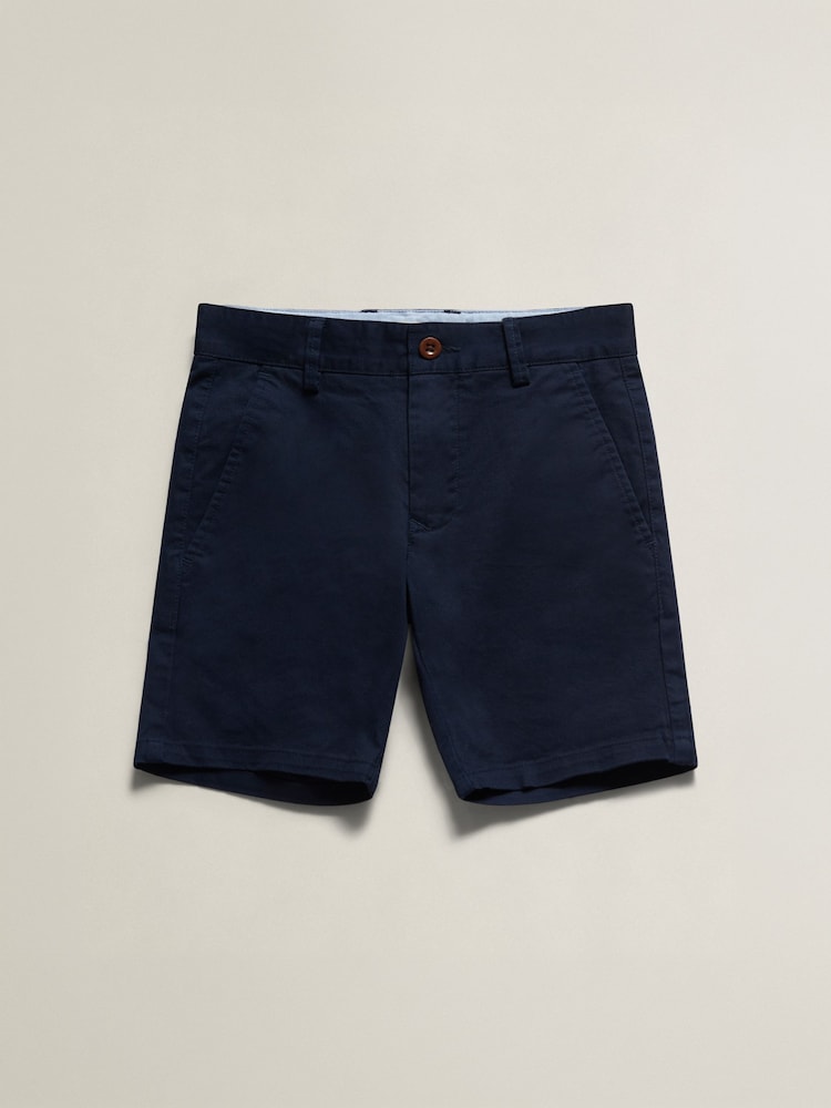 GANT Blue Gant Chino Shorts - Image 1 of 2