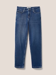 White Stuff Light Denim Blue Relaxed Katy Slim Jeans - Image 3 of 6