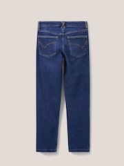White Stuff Bright Blue Straight Brooke Jeans - Image 5 of 6