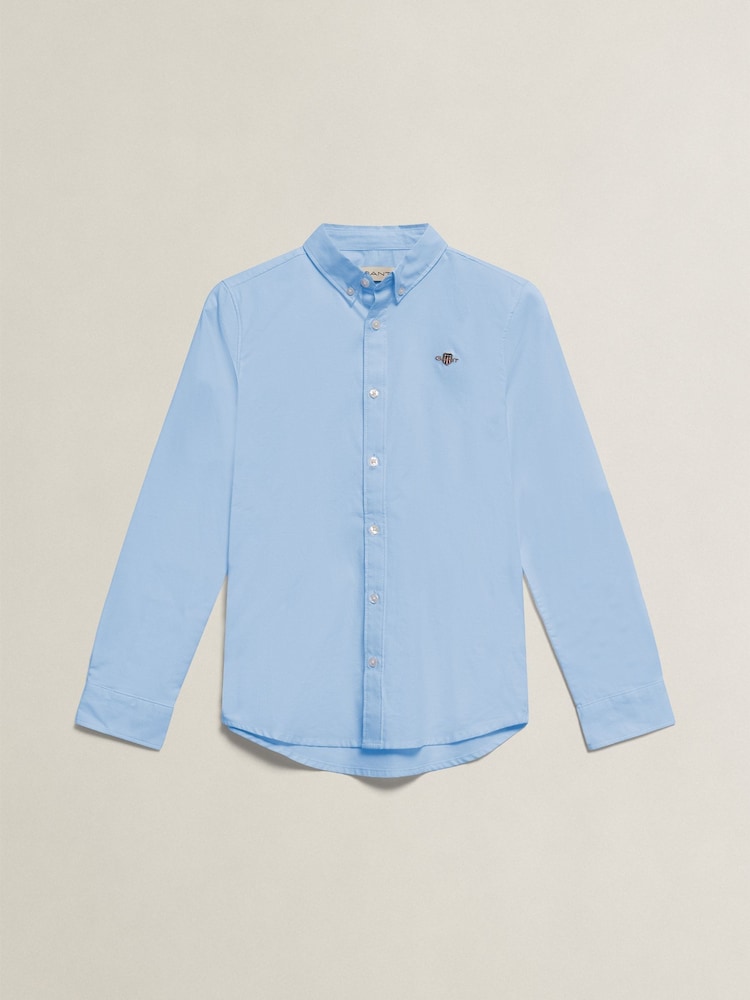 GANT Blue Shield Oxford Shirt - Image 1 of 2