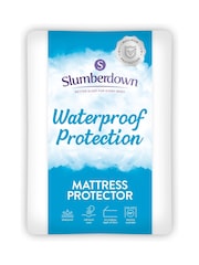 Slumberdown Waterproof Soft Touch 30cm Depth Mattress Protector - Image 4 of 4