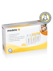 Medela Set of 3 Breast Milk 150ml Bottles - Image 1 of 4