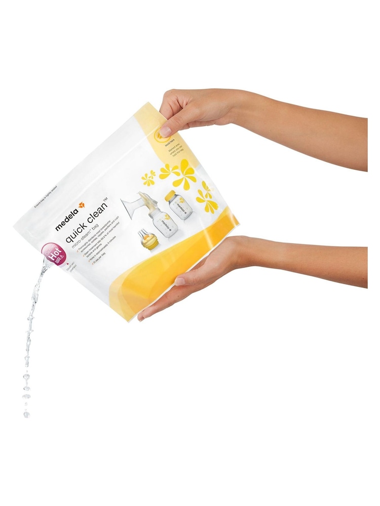 Medela 5 Pack Quick Clean Microwave Bags - Image 2 of 3