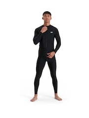 Speedo Black Zip Long Sleeve Top - Image 2 of 7