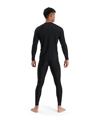 Speedo Black Zip Long Sleeve Top - Image 3 of 7