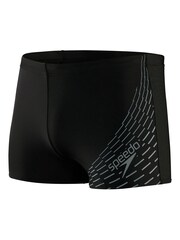 Speedo Black Medley Logo Aquashort Swim Shorts - Image 5 of 7
