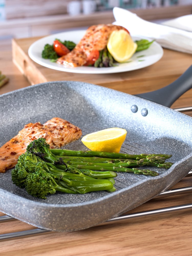 Salter Grey Metallic NonStick 3 Piece Bakeware Set - Image 1 of 4
