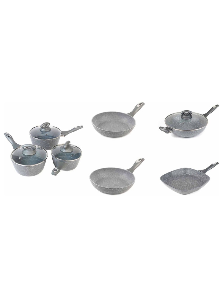 Salter Grey Metallic NonStick 3 Piece Bakeware Set - Image 4 of 4