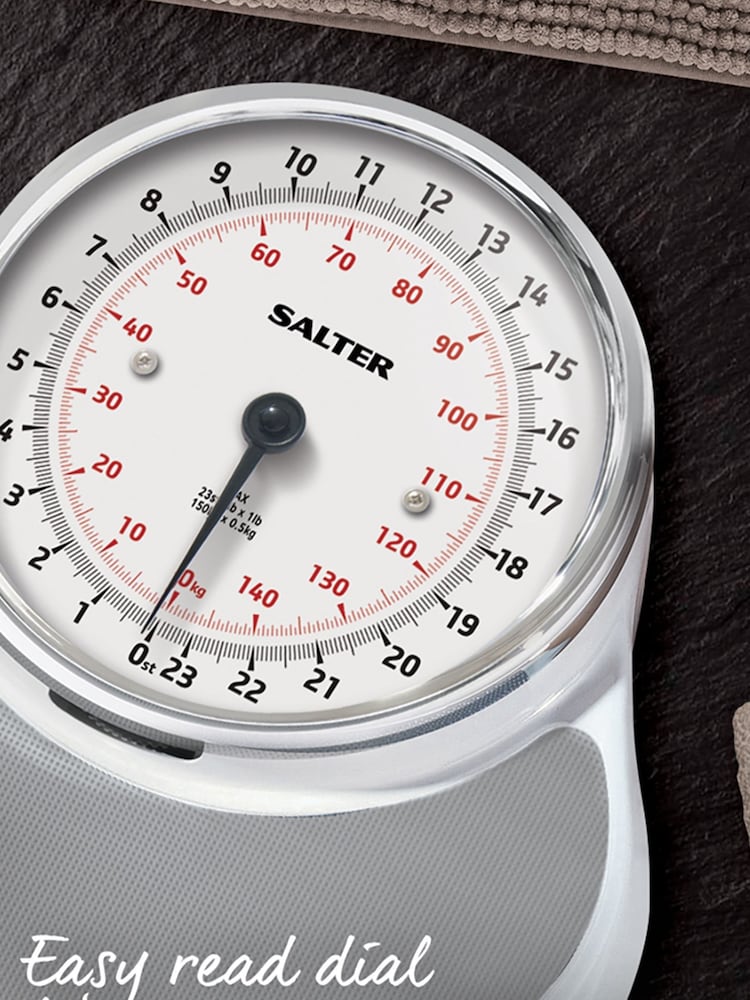 Salter White Professional Mechanical Bathroom Scale - Image 2 of 4